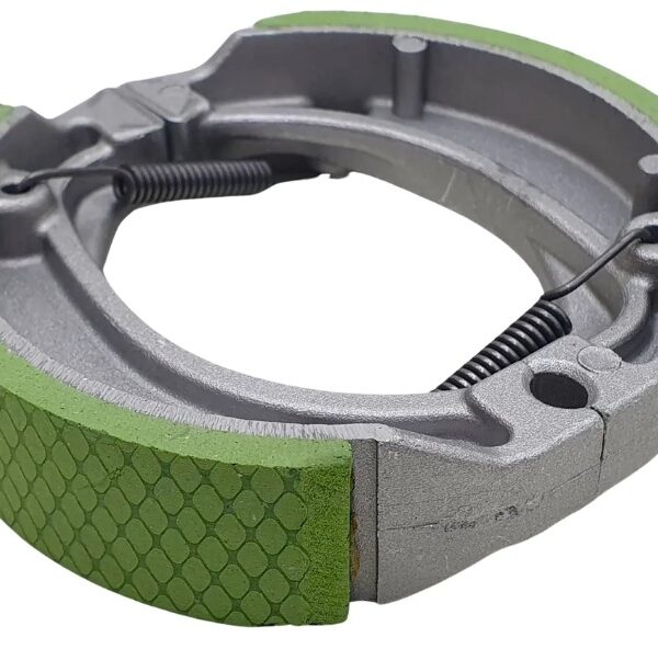 ZAPATA DE FRENO 110 CC. SMASH Y OTRAS (CINTA VERDE)