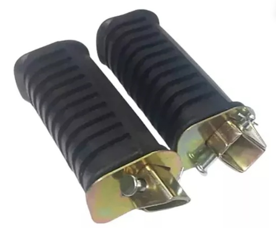 JUEGO DE PEDALINES TRASEROS HONDA STORM -  RX (CALIDAD A)